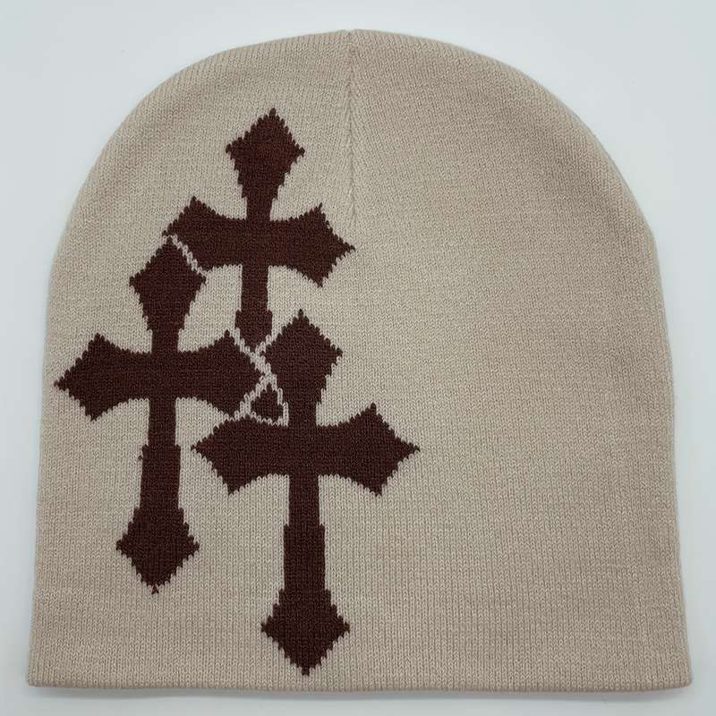 1pc Fashionable Casual Warm Knitted Hat Suitable For Outdoor Cycling Camping Travel
