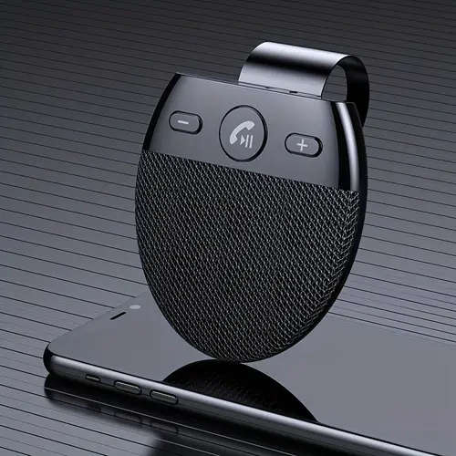 1Pc Wireless Vehicle Car V5.0 Speakers Handsfree Car Kit Hands Free Speakerphone Hands Free Sun Viso