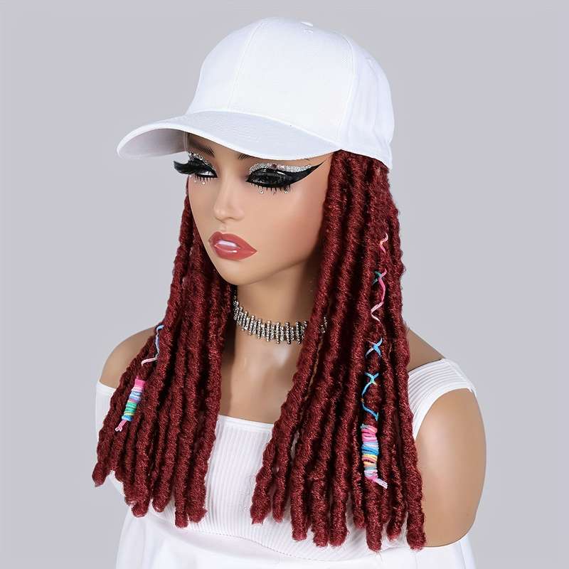 1Pc Black 30.48cm Fashion Design Wig