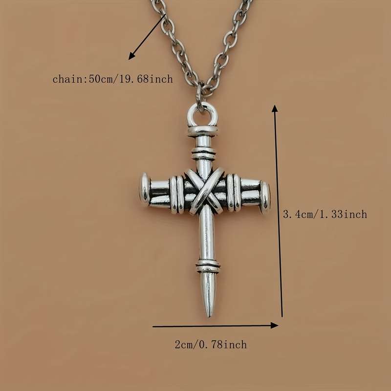 1 Piece A 210d Jesus Theme Pendant
