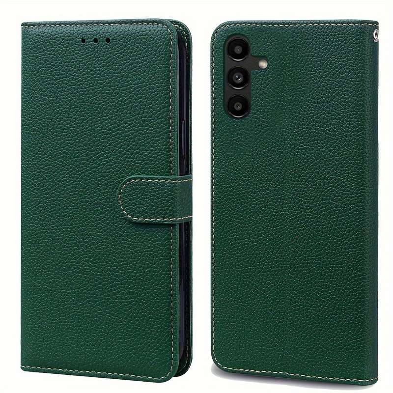 1pc Dark Green For Samsung For Samsung A15 Phone Cases