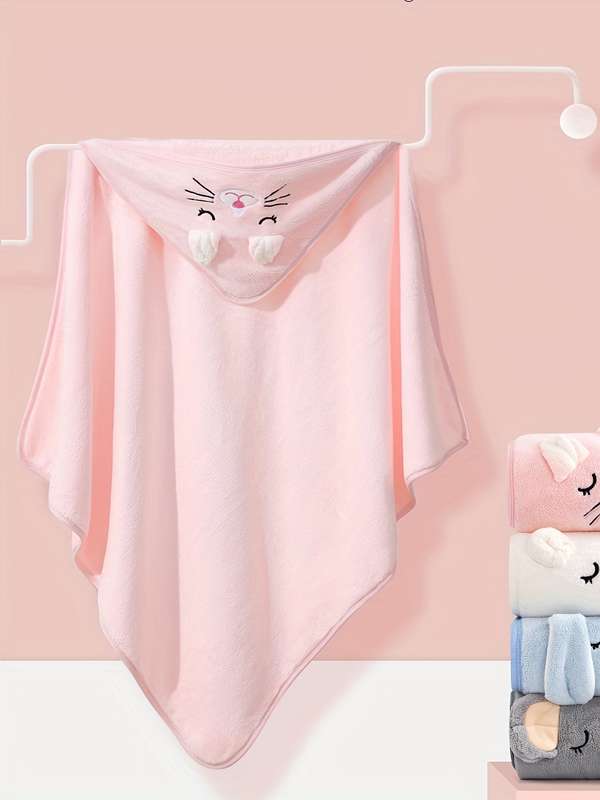 Super Absorbent Microfiber Baby Bathrobe