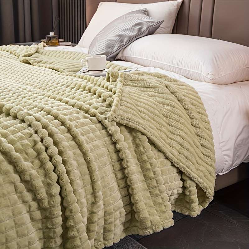 1ps Blanket Color Light Grey size 230x200CM