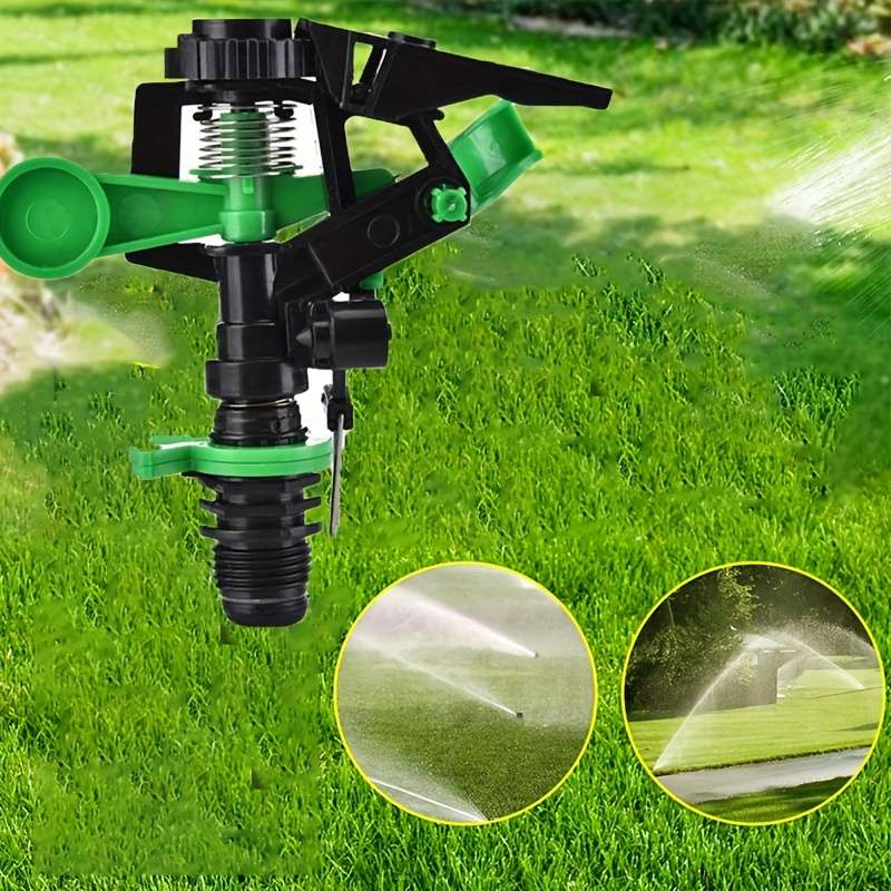 1Pc Green Rocker 360 Degrees Rotary Jet Nozzle