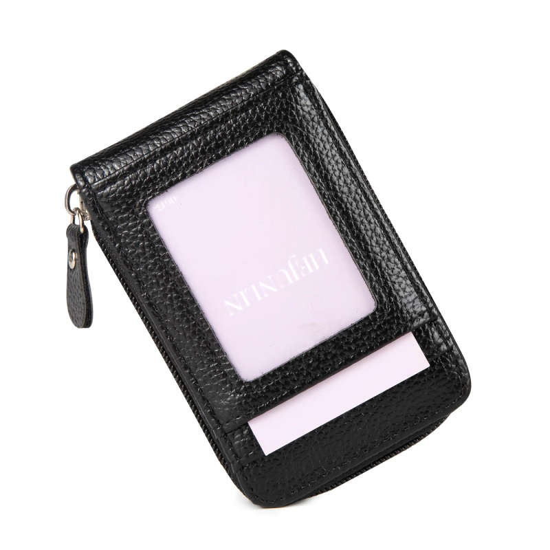 Zippered Credit Card Holder