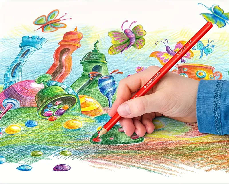 36pcs Colored Pencils Set for Adults Coloring Books with Sketchbook Professional Vibrant Artists