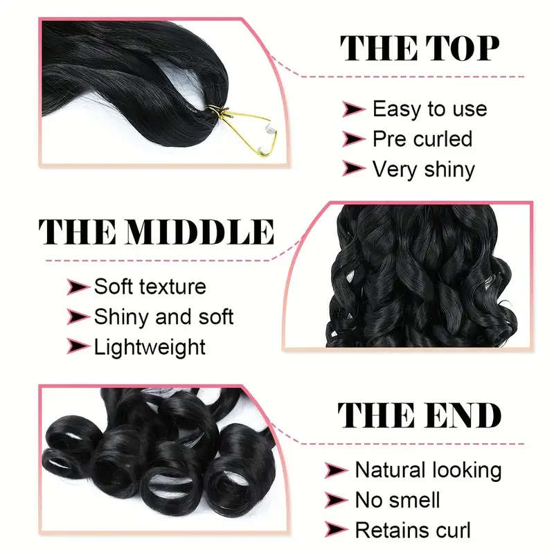 Crochet Hair French Curly Braiding Hair