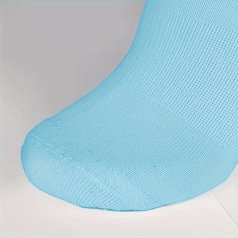 1 Pair Fluorescent Green One Size Socks