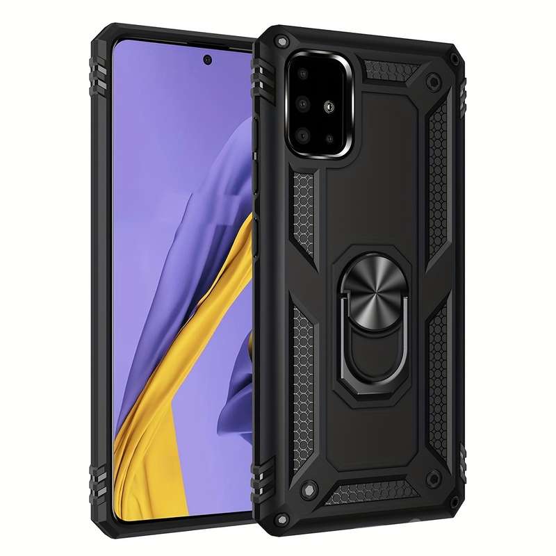 1pc Black For Samsung Galaxy A51 Phone Cases