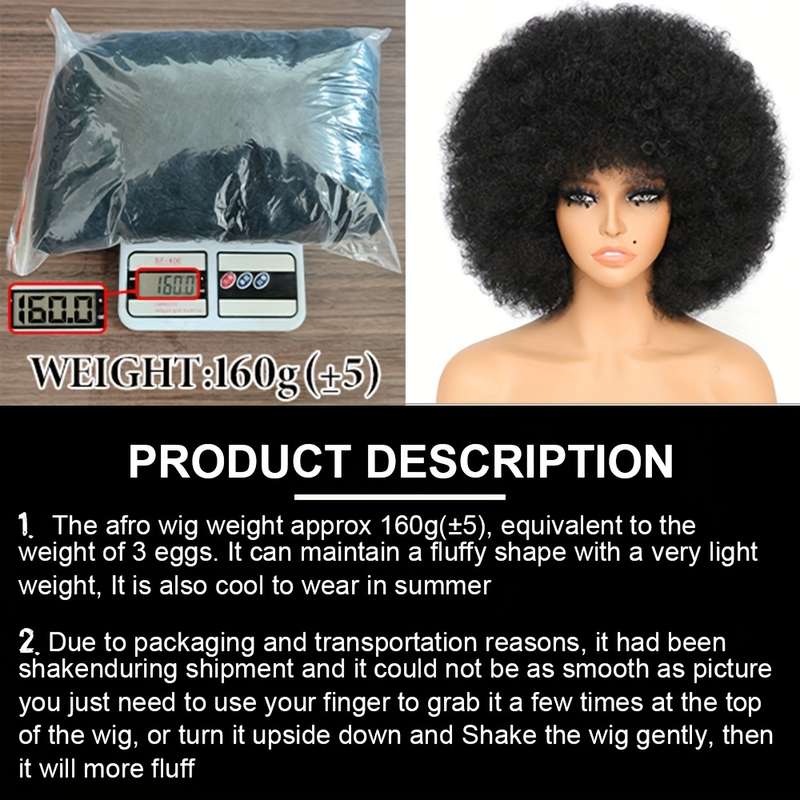 1Pc Burgundy 25.4cm Fashion Design Wig