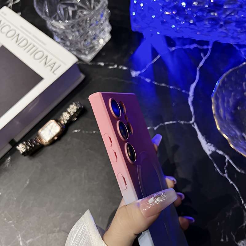 1pc Pink Gray For Samsung Galaxy Note 10 Phone Cases