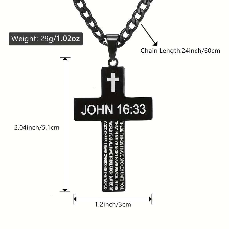 1 Piece Silvery Jesus Theme Pendant