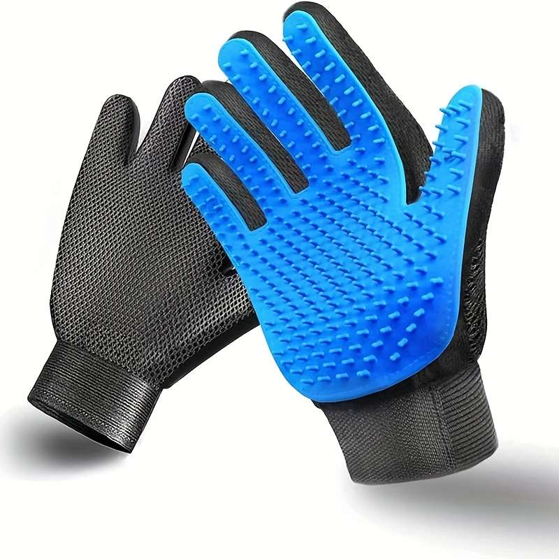 1pc Blue Right HandedPet Comb