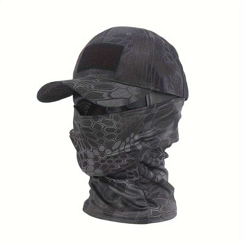 1pc Camouflage Tactical Baseball Cap and Beret Set for Military Fans Outdoor Sports Hiking Mountai