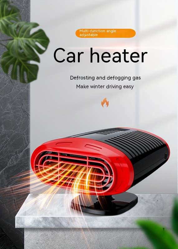 1pc 12V Red Black  Heater