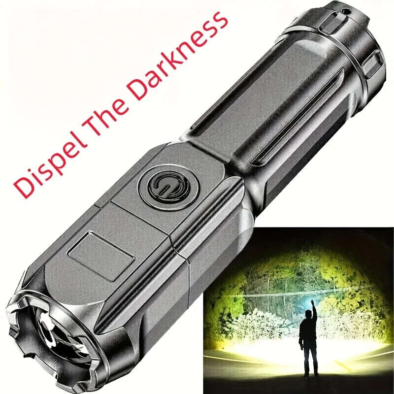 1Pack Tactical Zoom Flashlight