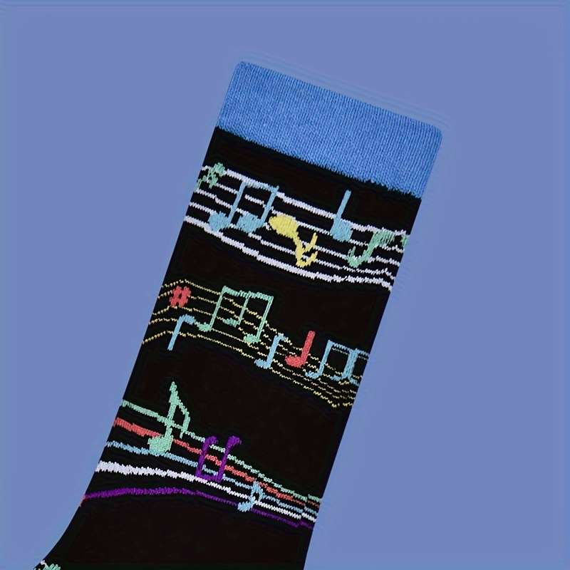 1 Pair Polychrome One Size Socks