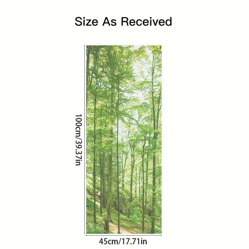44.98x100.0cm   Door And Window Stickers