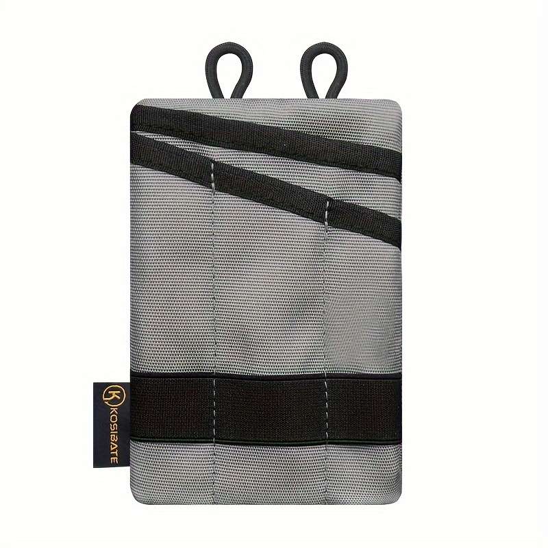 1pc EDC Pouch EDC Pocket Organizer Mini Tool Pouch With 4 Pockets For Knife Flashlight Card Men'