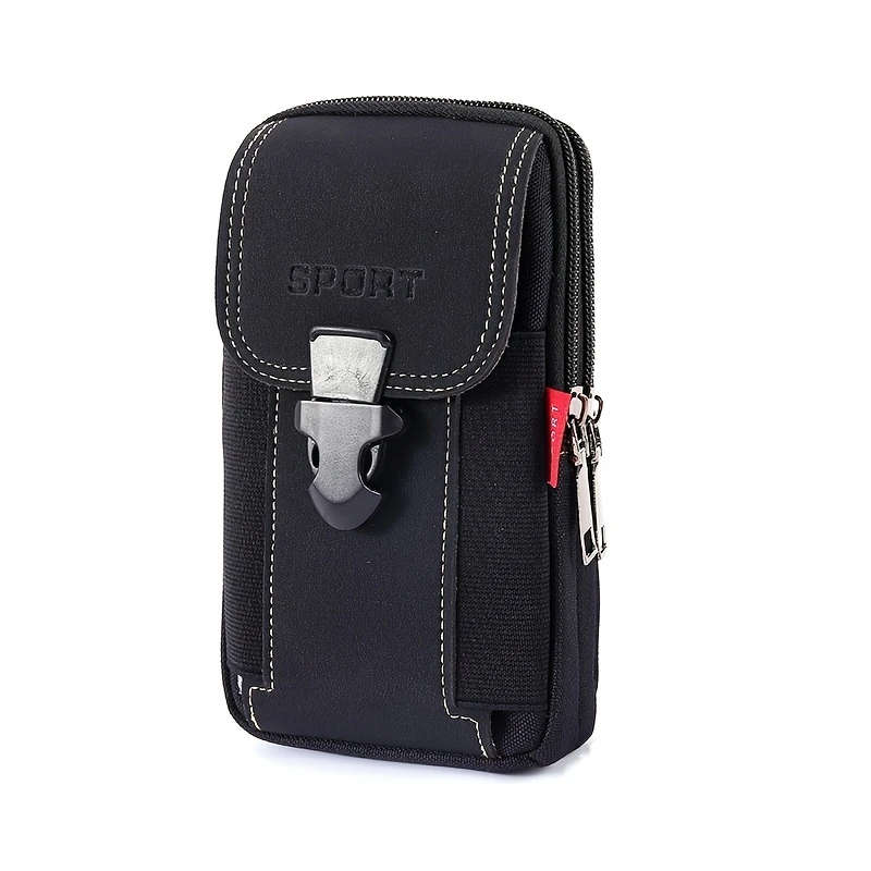 1pc Sports Phone Bag Coin Purse Card Holder Easy To Carry Large Capacity Men's Sports Bag Christmas