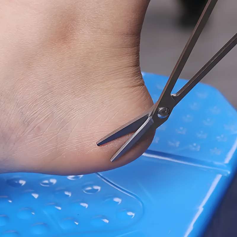 1pc Toenail Scissors Toe Nail Clippers For Thick Toenails Long Handled-Toenail Scissors Precisi