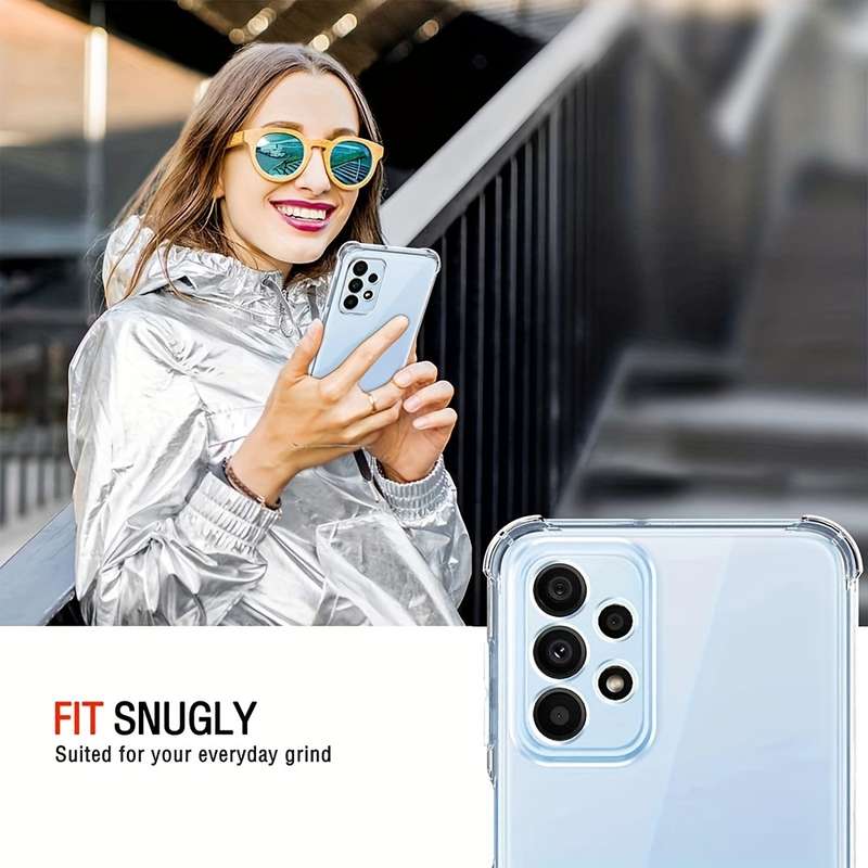 1pc Transparent For Samsung Galaxy A52 5G Phone Cases