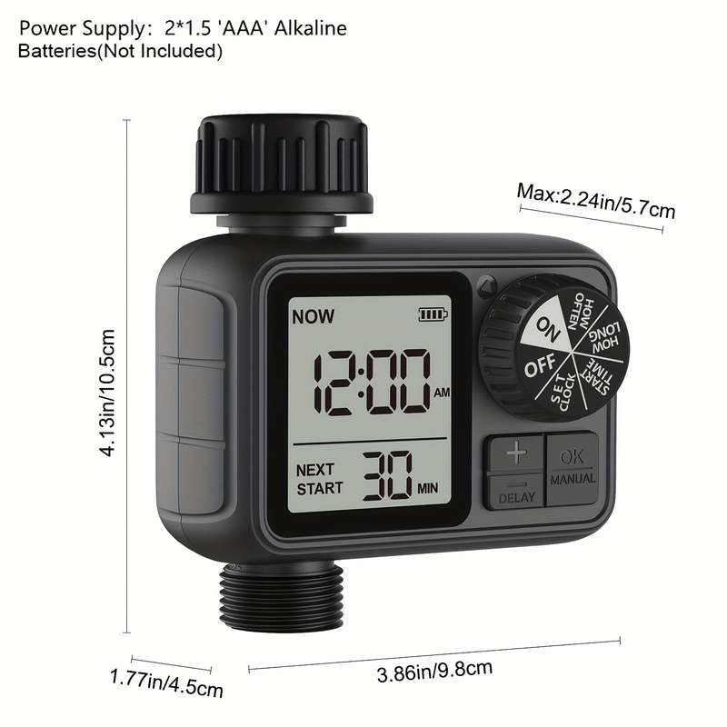 1Pc Programmable Hose Watering Timer