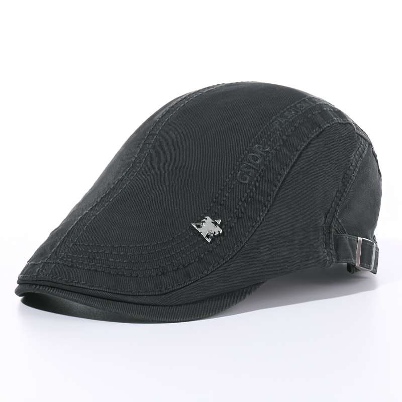 1pc Men's Cabbie Hat Newsboy Cap For Spring And Autumn Ideal Choice For Gifts