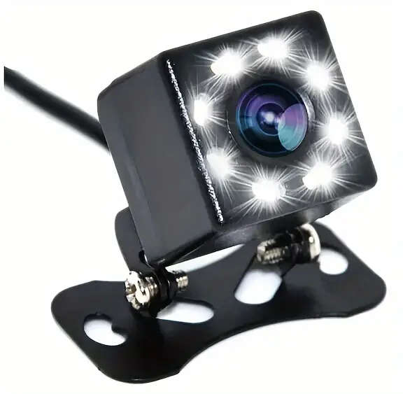 cmos car rear view backup camera reverse 8 led parking reverse camera for 12v bus truck trailer rv   for monitor details 4