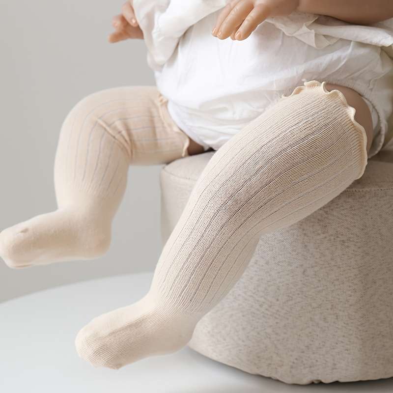 1Pairs Sock Beige Size 18 36 Months