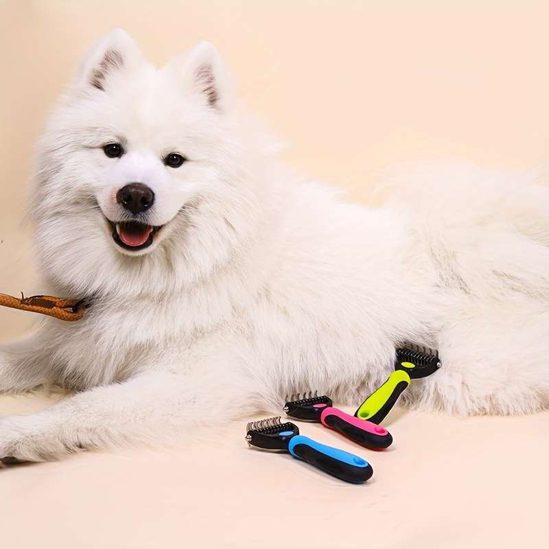 1pc Blue Size LargePet Comb