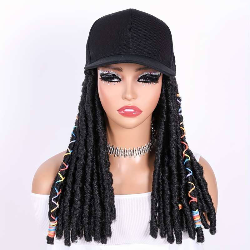 1Pc Black 30.48cm Fashion Design Wig