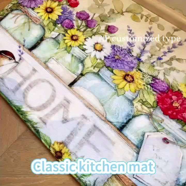 1Pc 15.76x23.63inch 40.01x60cm Floor Mat