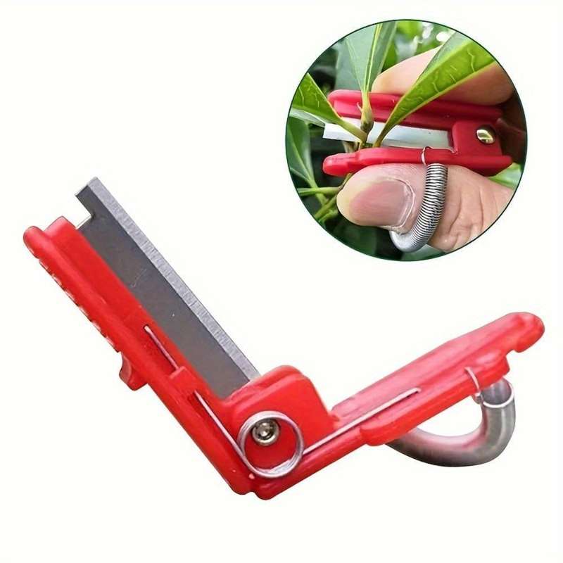 1pc Stainless Steel Multi-Purpose Thumb Knife