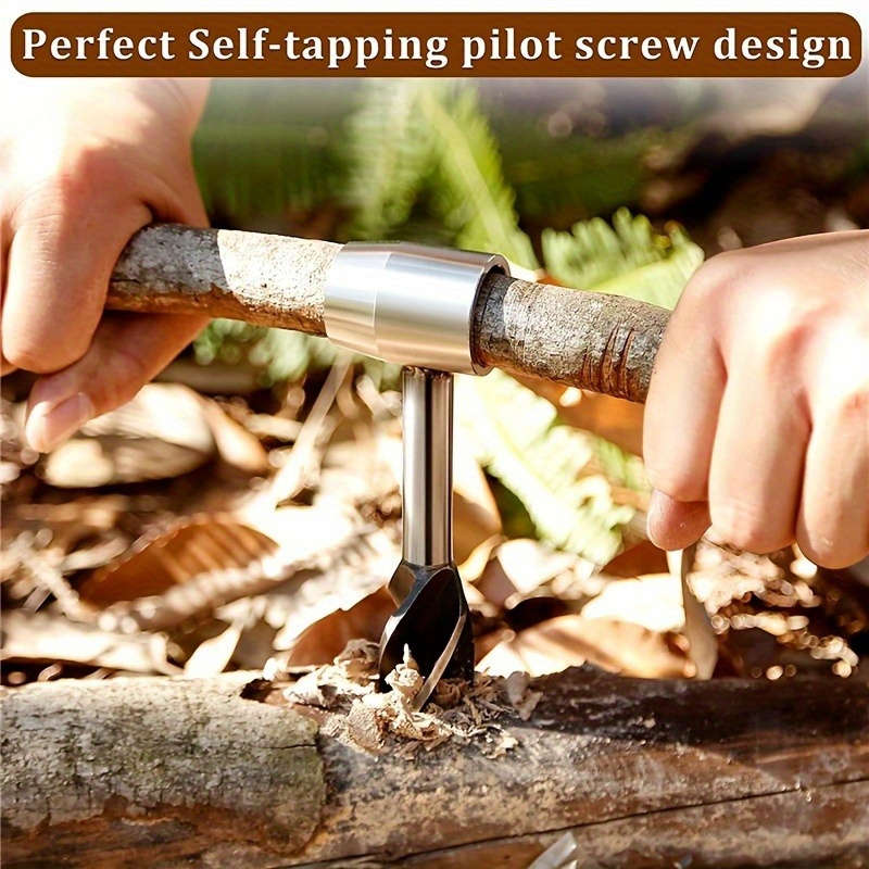 1pc Single Pack Premium Bushcraft Steel Survival Tool Durable Sleek Finish Compact Des