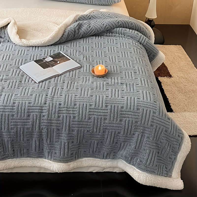 1ps Blanket Color Aoki Green size 200.0x230.0cm