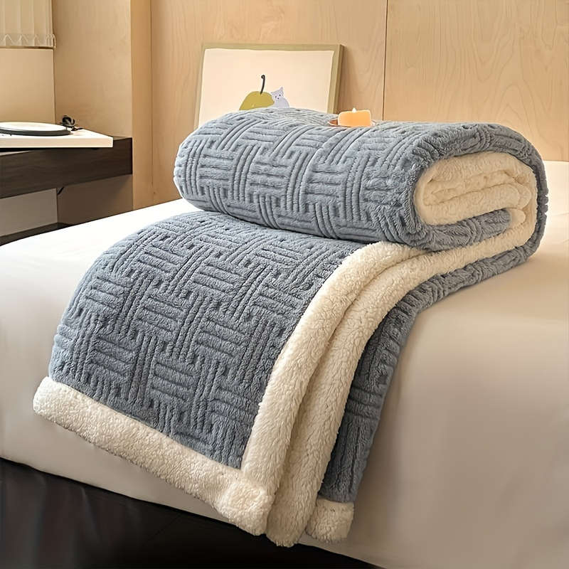1ps Blanket Color Aoki Green size 200.0x230.0cm