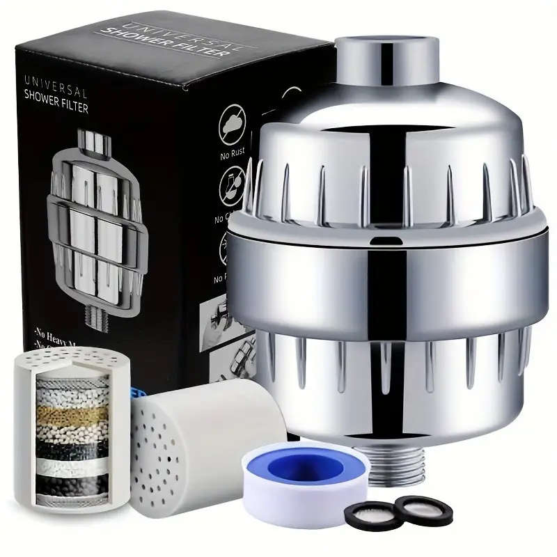 1pc Premium Shower Head Water Filter Enhances Bathing Experience with Clean Purified Water for a Hea