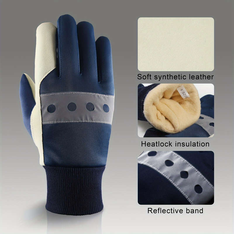 1 Pair Size M Warm Gloves
