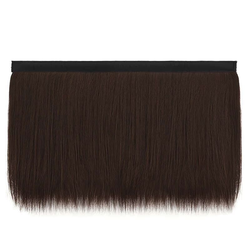 1Pc Brown Black 30.48cm Fashion Design Wig