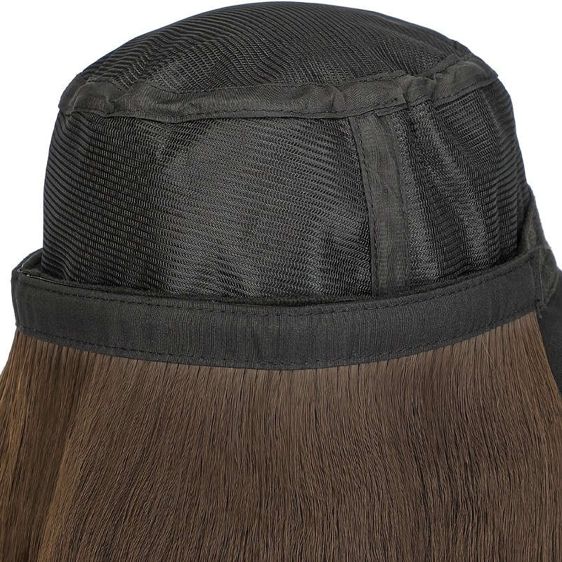 1Pc Brown Black 30.48cm Fashion Design Wig