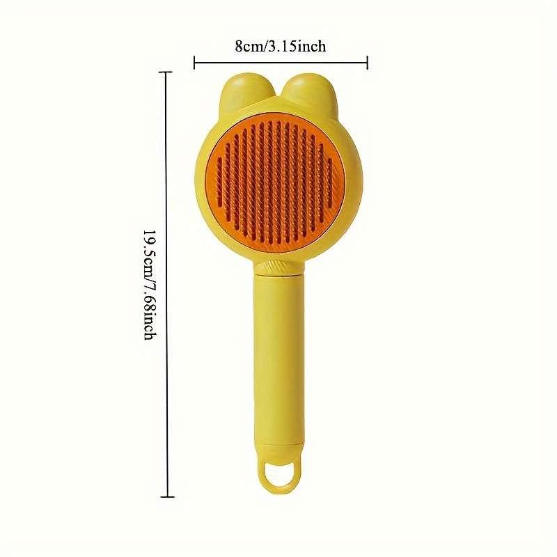 1pc Yellow Pet Comb