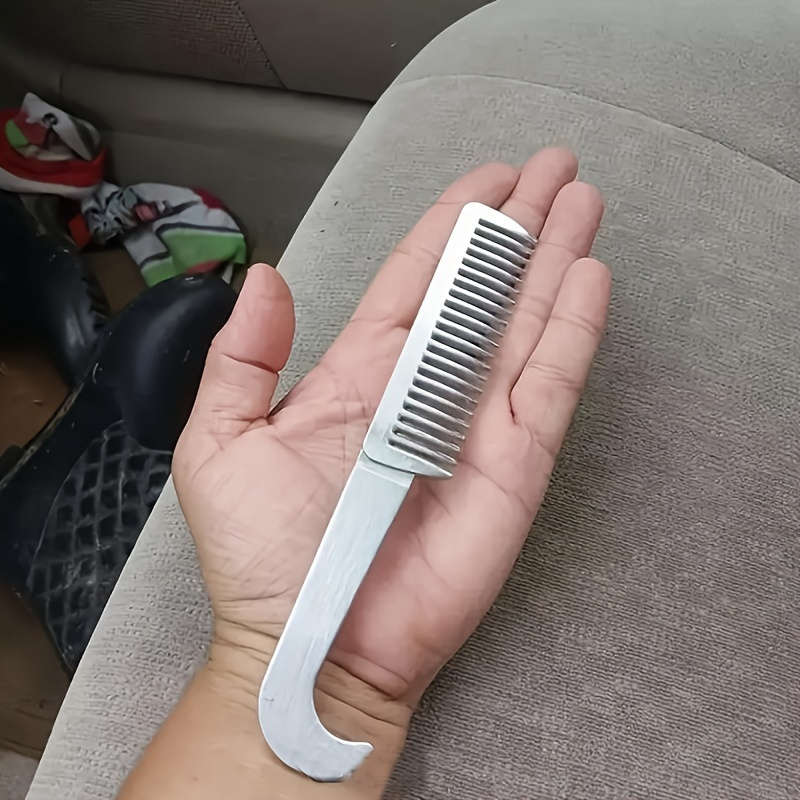 1pc Metal Comb Pet Comb