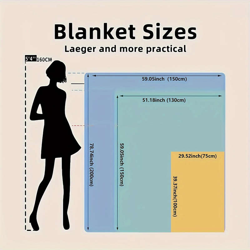 1ps Blanket Size 150X200Cm