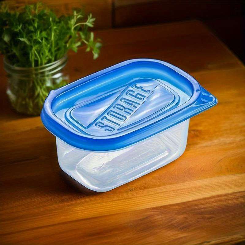 10pcs Reusable Food Storage Container Set with Leakproof Lids BPA-Free Plastic Meal Prep Boxe
