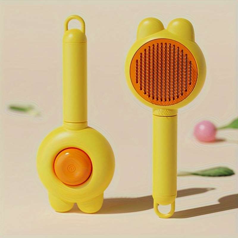 1pc Yellow Pet Comb