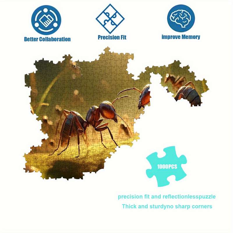 1000 Piece Paper Jigsaw Puzzle For Adults 70x50cm Immersiv