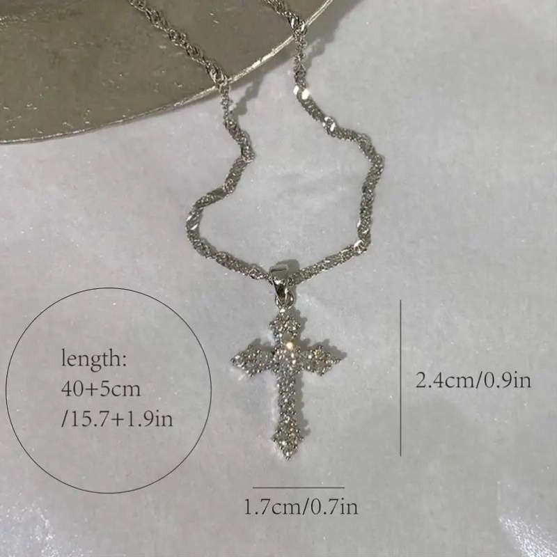 1 Piece Silvery Jesus Theme Pendant