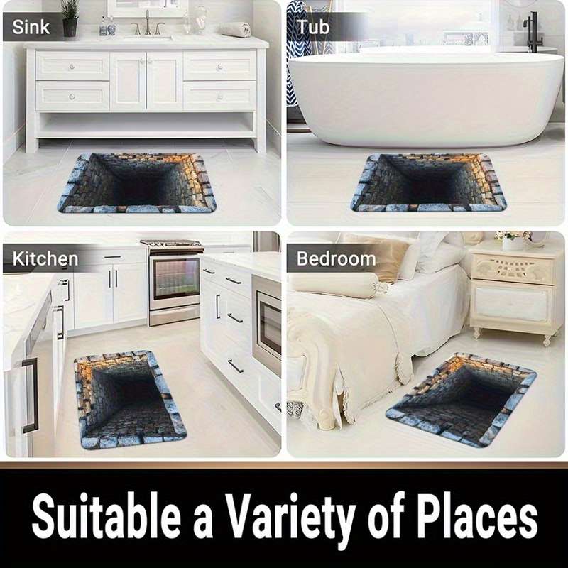 1Pc 45x75cm Floor Mat