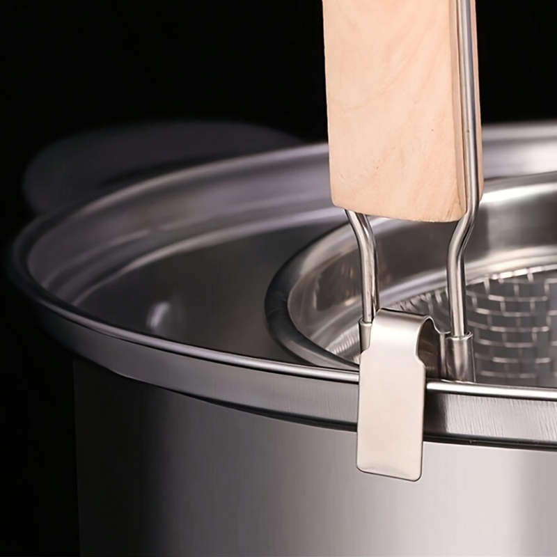 1pc Stainless Steel Noodle Strainer for Cooking Spicy Hot Pot Filter Noodle Spoon Fried Food Str